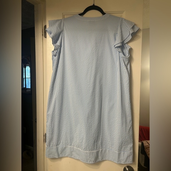 VINEYARD VINES Harbor Flutter Tunic Dress size large - Picture 4 of 5